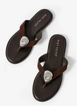 Best Nova Leather Flip Flop Sandals Sandals