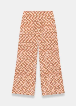 Discount Geo Print Wide Leg Trousers Wide Leg Trousers|Trousers