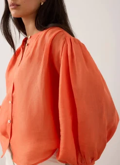 Hot Ramie Batwing Blouse Shirts & Blouses