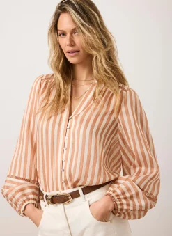Best Striped Blouse Shirts & Blouses