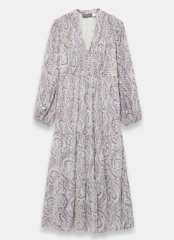 Hot Paisley Print Boho Maxi Dress Maxi Dresses|Printed Dresses