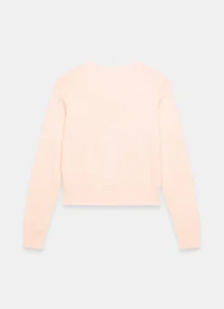 Online Pink Floral Applique Popper Cardigan Cardigans|Jumpers & Cardigans