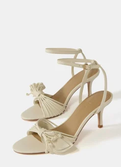 Sale Rae Leather Tassel Heeled Sandals Heels|Heels