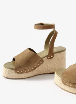 Discount Raya Suede Espadrille Wedges Heels|Heels
