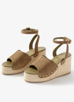 Discount Raya Suede Espadrille Wedges Heels|Heels