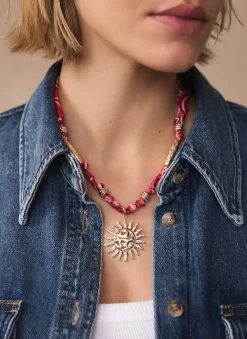 Sale Bandana Sun Charm Necklace Jewellery|Jewelry
