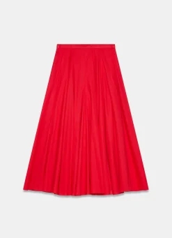 Hot Cotton Full Midi Skirt Midi Skirts|Skirts