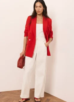 Online Double Breasted Blazer Jackets