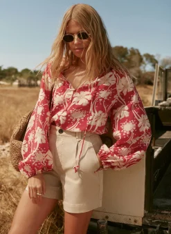 Floral Print Blouse Shirts & Blouses