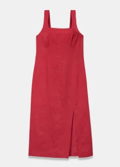 Best Linen Midi Dress Summer Dresses|Midi Dresses