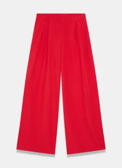 Outlet Pleated Wide Leg Trousers Wide Leg Trousers|Trousers