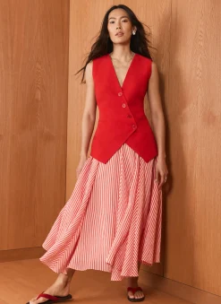 Hot Stripe Maxi Skirt Maxi Skirts|Skirts