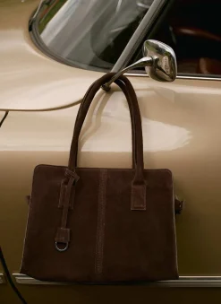 Discount Rue Suede Tote Bag Bags