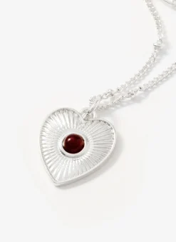 Outlet Tone Layered Heart Necklace Jewellery|Jewelry