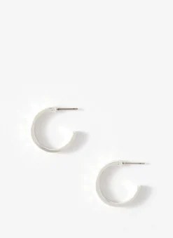 Hot Tone Textured Hoops Jewellery|Jewelry