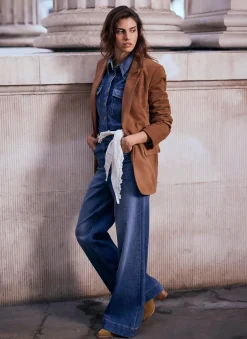 Outlet Suede Blazer Jackets|Leather & Suede Jackets