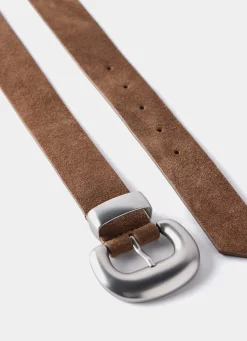 New Suede Statement Buckle Belt Belts
