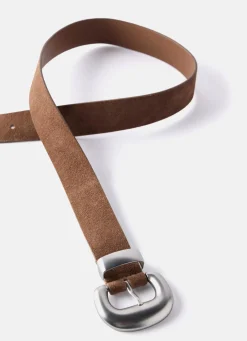 New Suede Statement Buckle Belt Belts