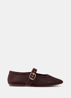 Outlet Trixie Mesh Ballet Flat Pumps Flat Shoes