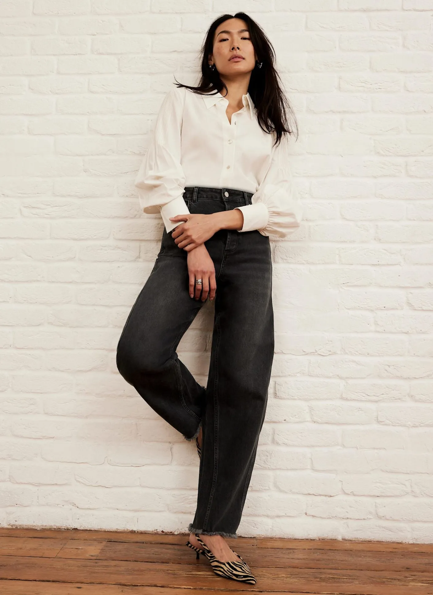 Online Washed Barrel Leg Jeans Jeans|Barrel & Balloon Jeans
