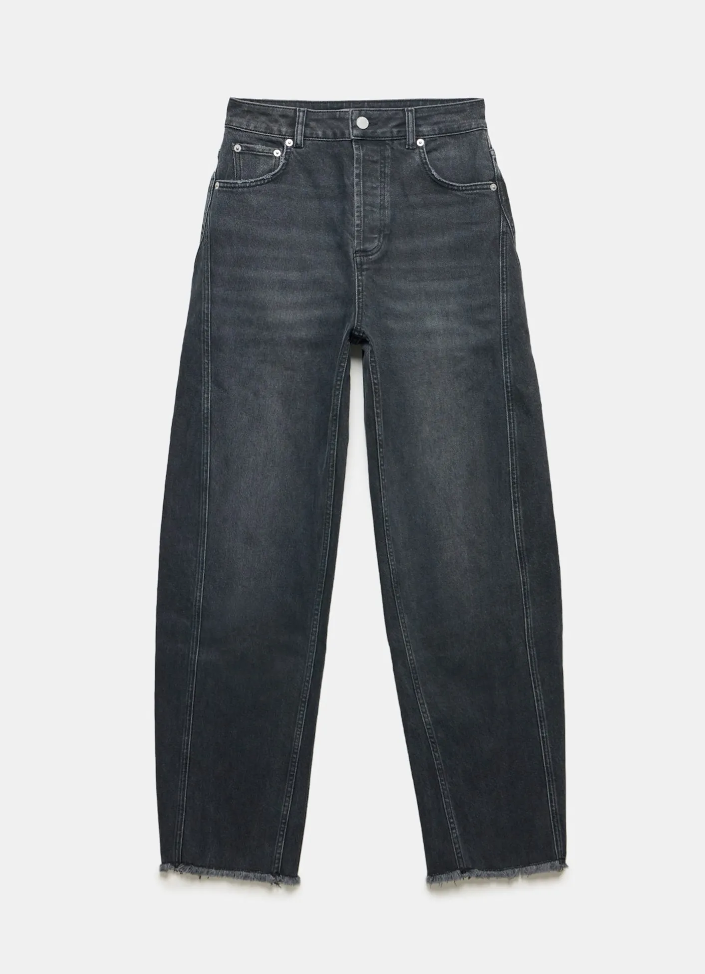 Online Washed Barrel Leg Jeans Jeans|Barrel & Balloon Jeans