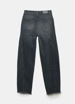 Online Washed Barrel Leg Jeans Jeans|Barrel & Balloon Jeans
