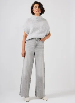 Outlet Washed Wide Jeans Jeans|Wide Leg Jeans