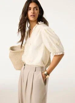 Butterfly Detail Blouse Shirts & Blouses|All Tops