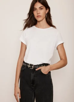 White Cotton Star T-Shirt T-Shirts|T-Shirts