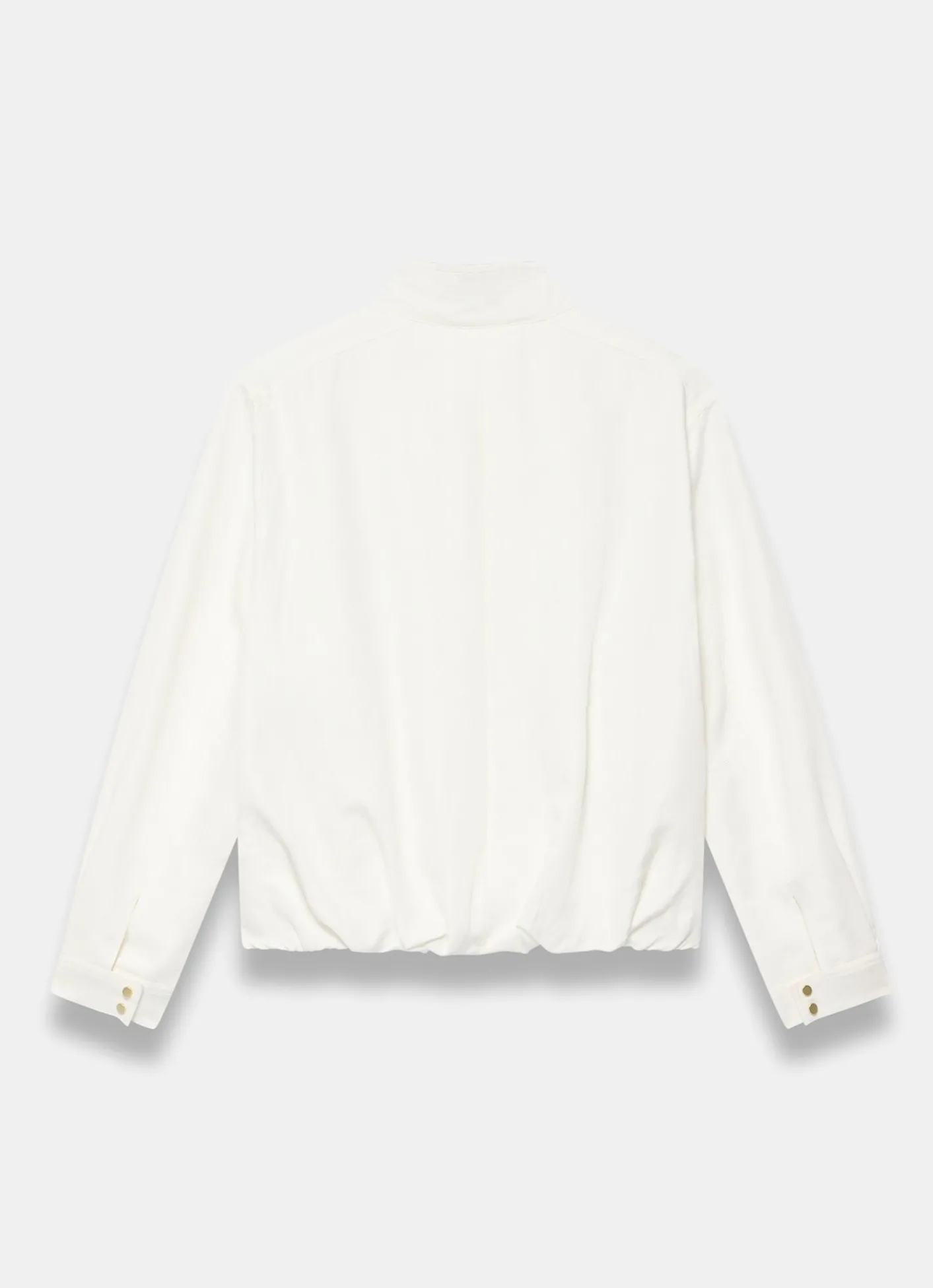 Best White Linen Blend Bomber Jacket Jackets