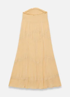 Best Cotton Bandeau Midi Dress Summer Dresses|Midi Dresses