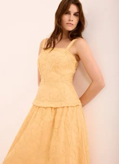 Sale Cotton Floral Midi Dress Summer Dresses|Midi Dresses