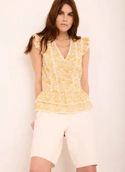New Cotton Floral Print Top All Tops|Tops