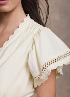 Discount Cotton Ruffle Maxi Dress Summer Dresses|Maxi Dresses