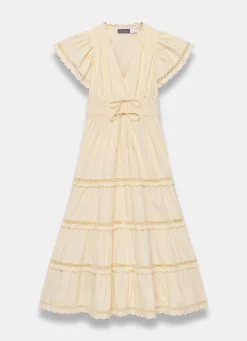 Discount Cotton Ruffle Maxi Dress Summer Dresses|Maxi Dresses