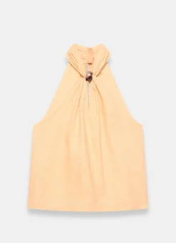 Sale Linen Halter Top All Tops|Tops