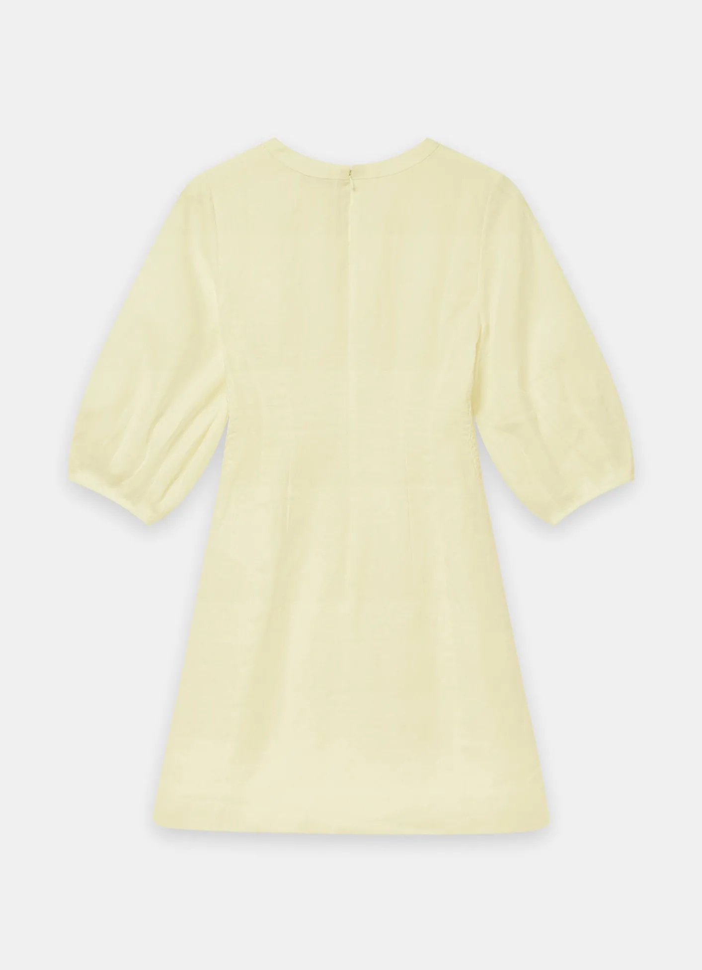 Best Linen Puff Sleeve Mini Dress Summer Dresses|Mini Dresses