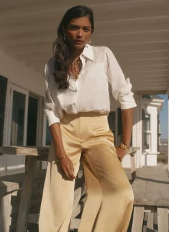 New Satin Balloon Trousers Trousers